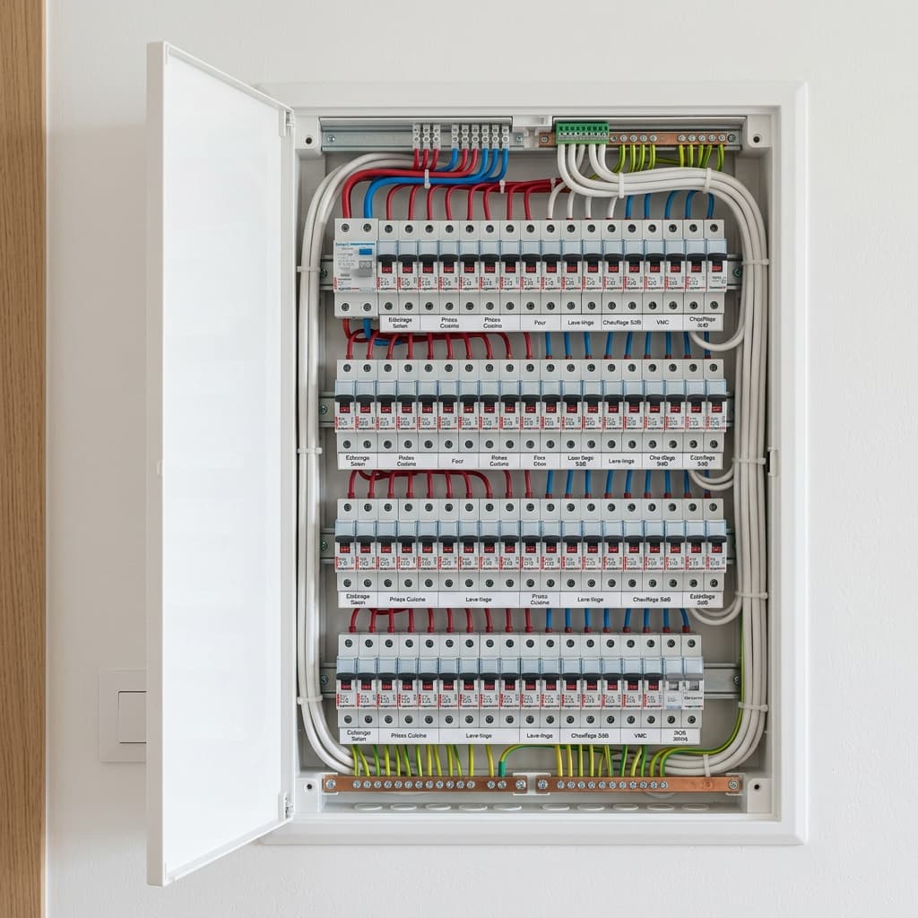 Tableau électrique refait